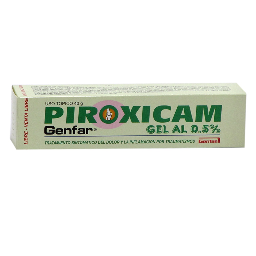 Piroxicam gel 0.5% – 40 g | Genfar