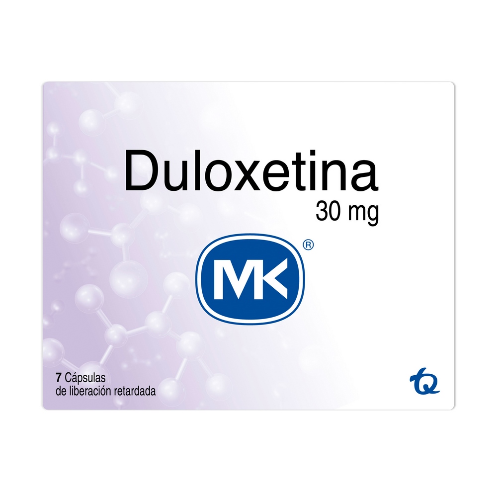 Duloxetina 30 mg - 7 cápsulas | TECNOQUIMICAS S.A.