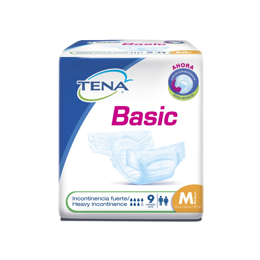 Pañales Slip Clásico Med 9 und