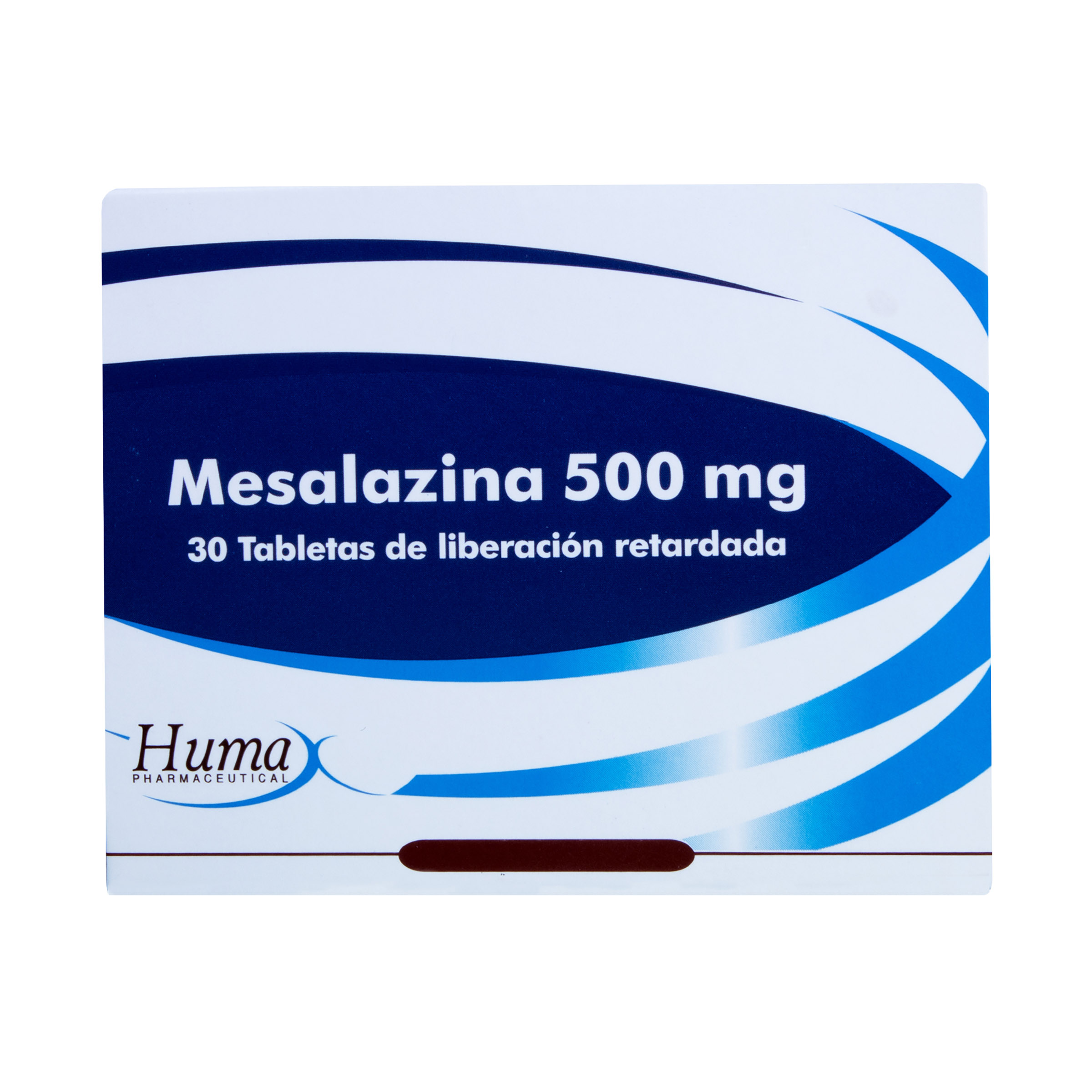 Mesalazina 500 mg - 30 tabletas