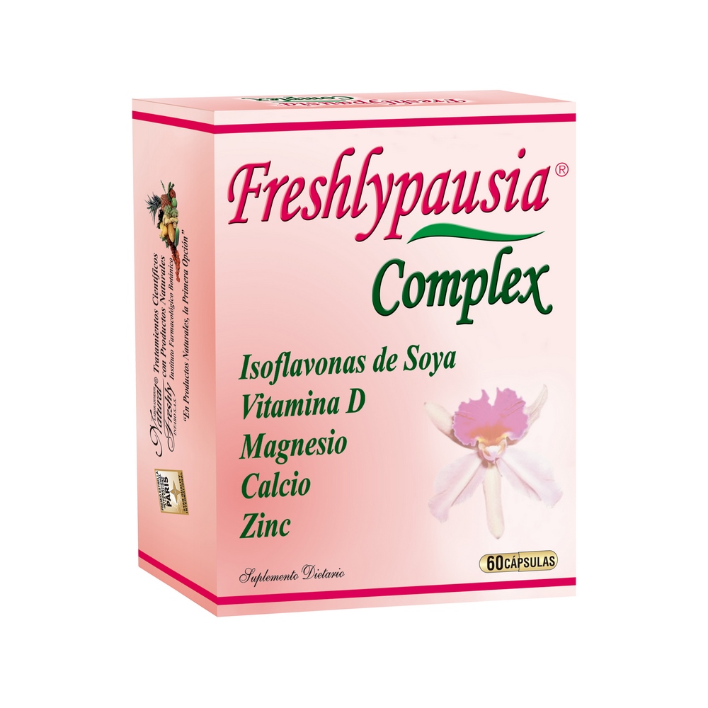 Freshly Pausia Complex Isoflavonas – 60 cápsulas