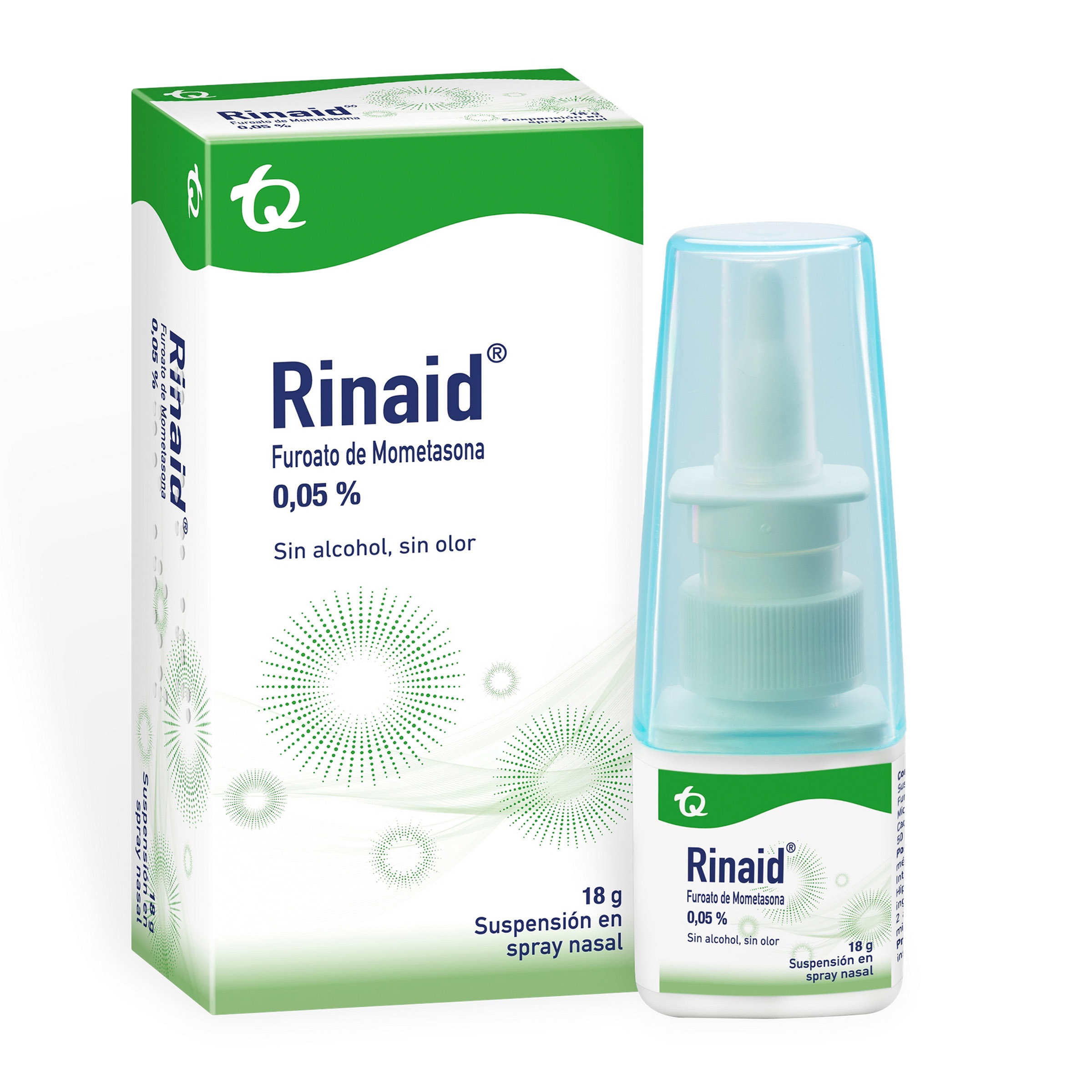 RINAID 0.05% Spray Nasal 18 g - Mometasona Furoato