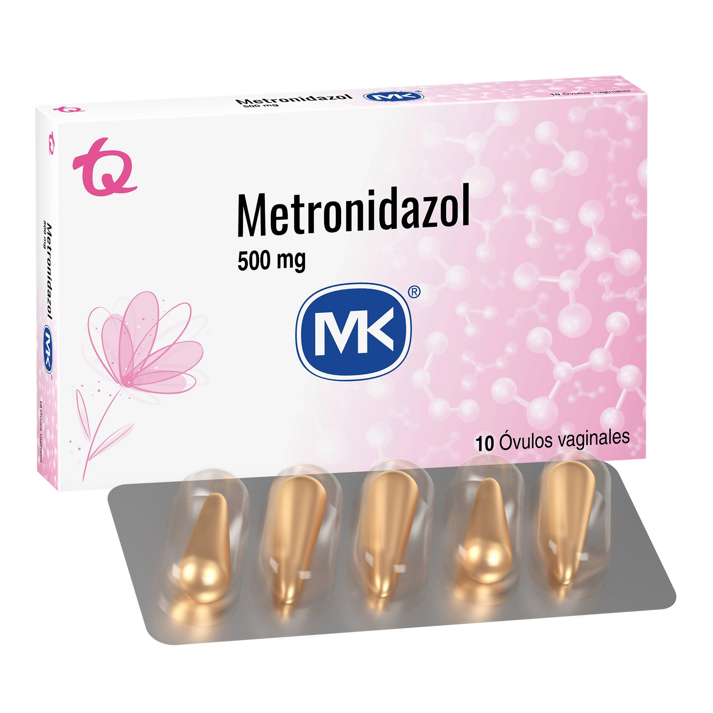 Metronidazol 500 mg – 10 óvulos | MK METRONIDAZOL