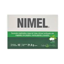 Nimel Menta – 12 pastillas masticables (ICOM)