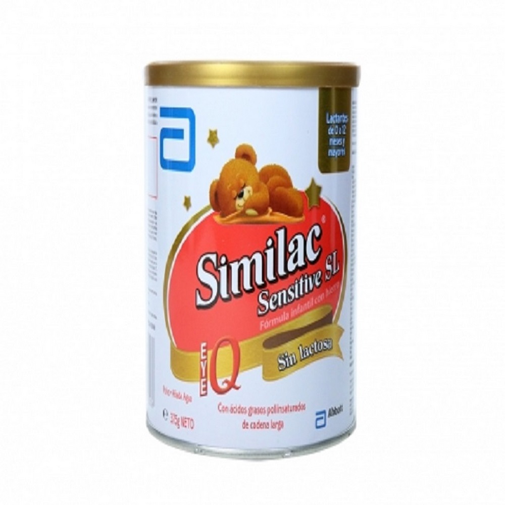 SIMILAC IQ SENSITIVE 375 G SIN LACTOSA – LECHE EN POLVO