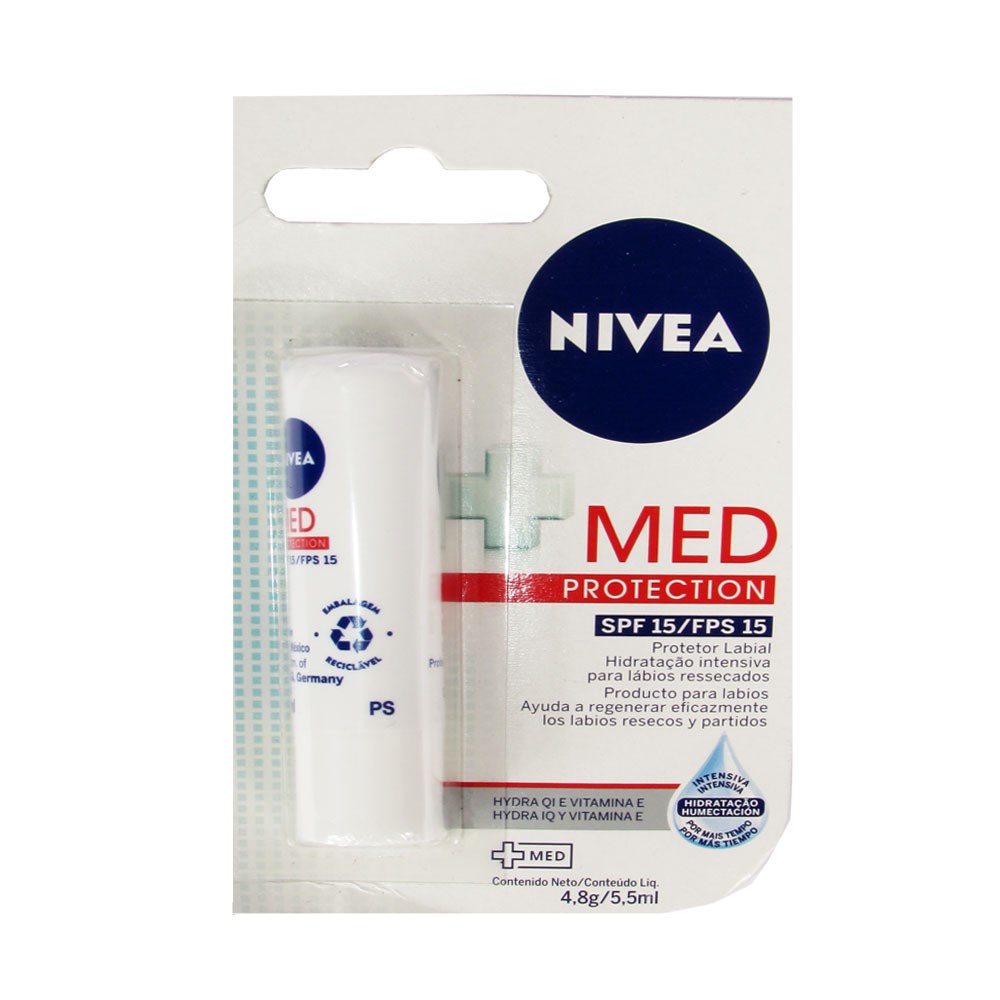 Protector labial NIVEA Lip Care SPF 15