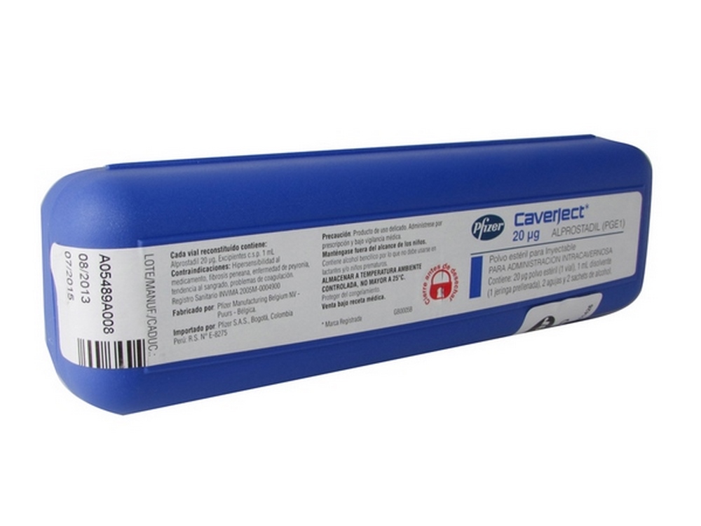 Caverject 20 mcg - Alprostadil