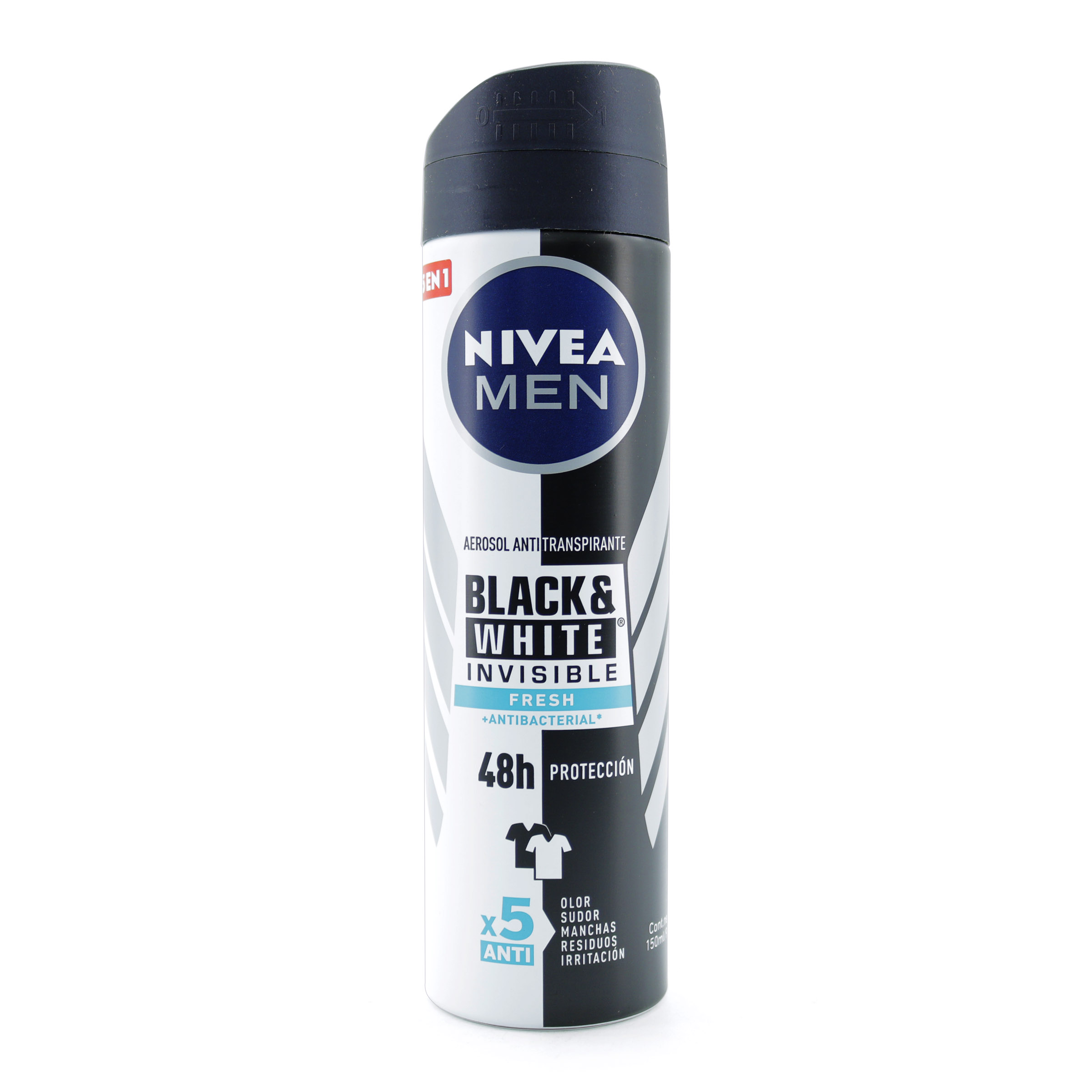 Nivea Black & White Fresh Desodorante en Spray 150 ml