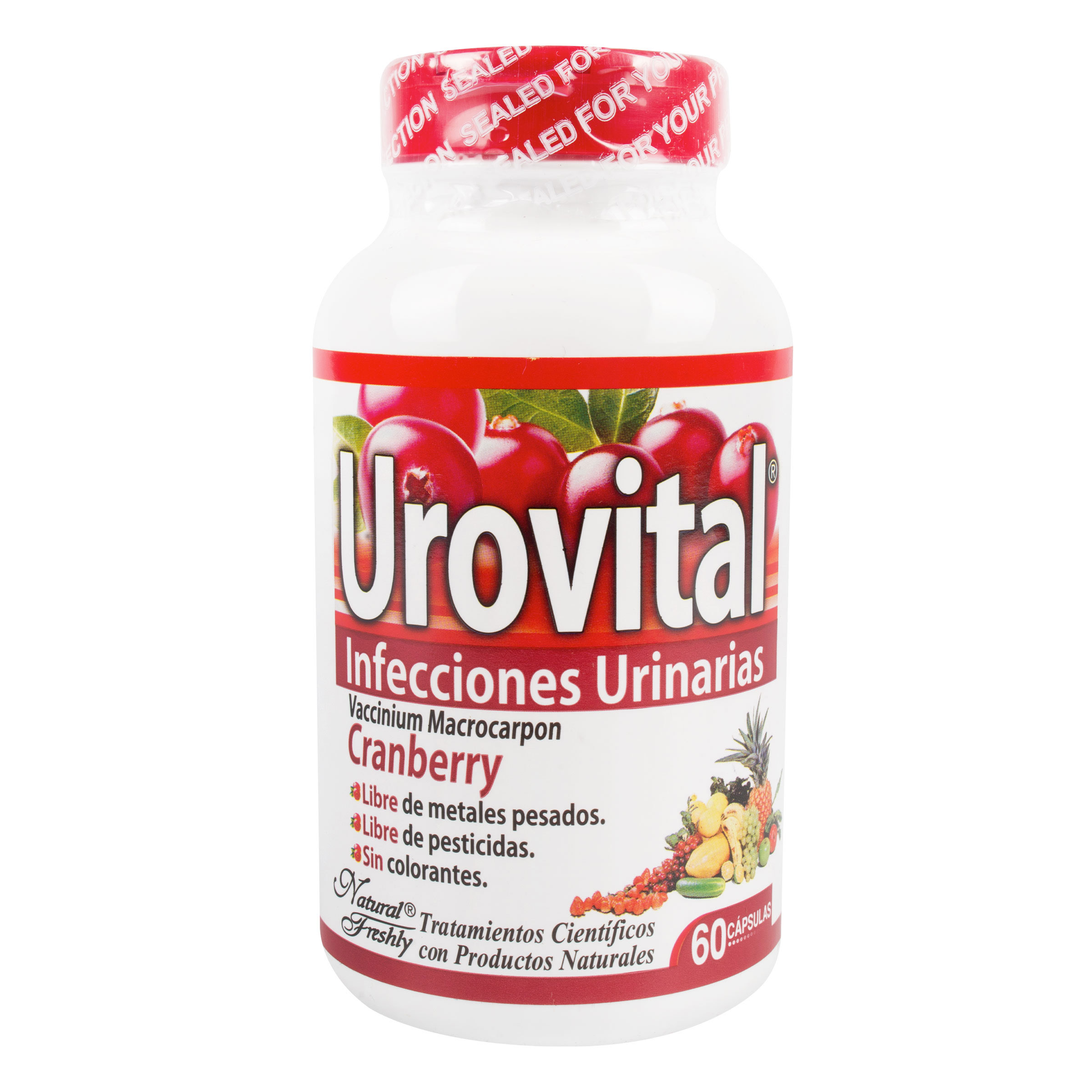 UroVital Cranberry 60 cápsulas – fruto de arándano