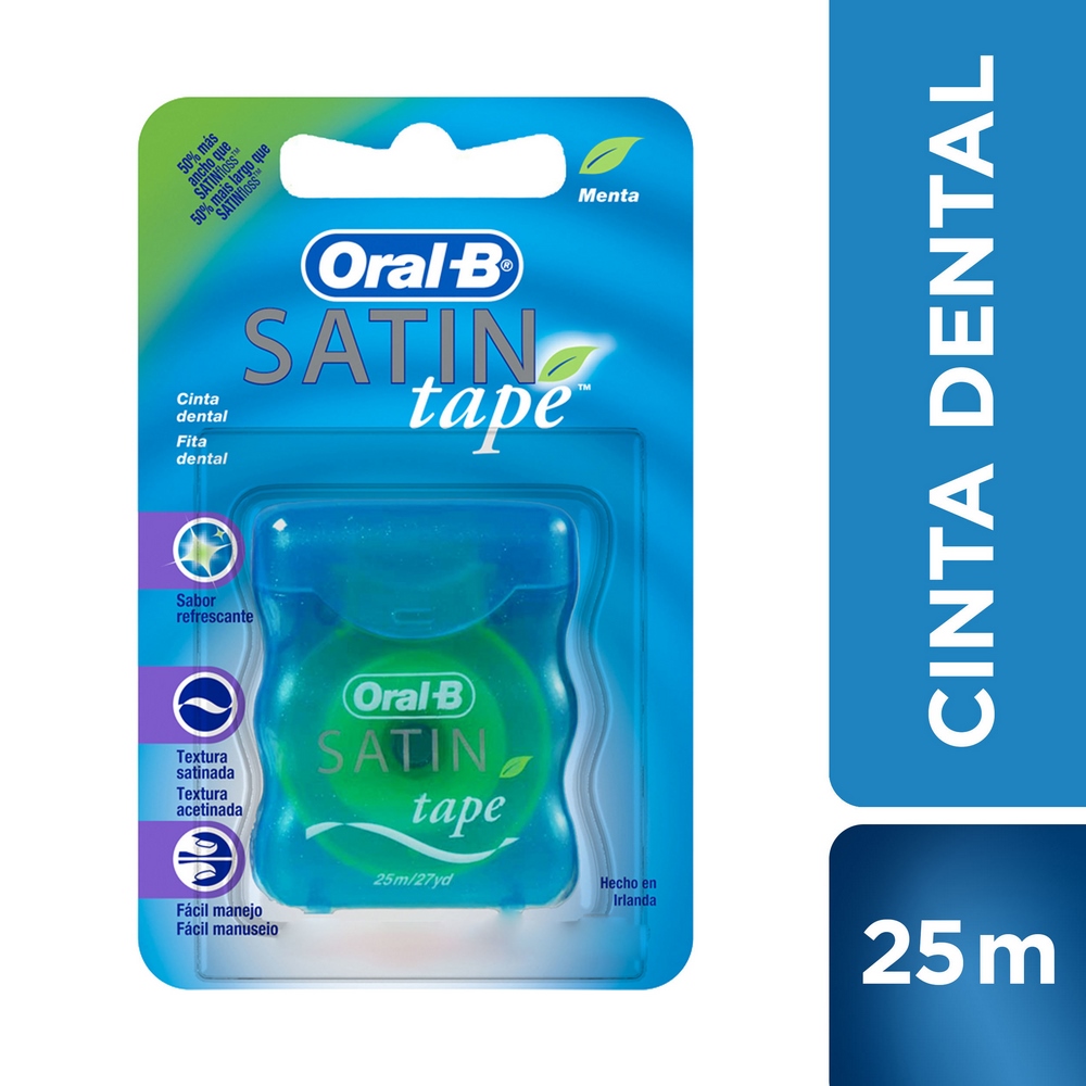 Hilo dental Oral-B Satin Tape 25 m – Higiene bucal