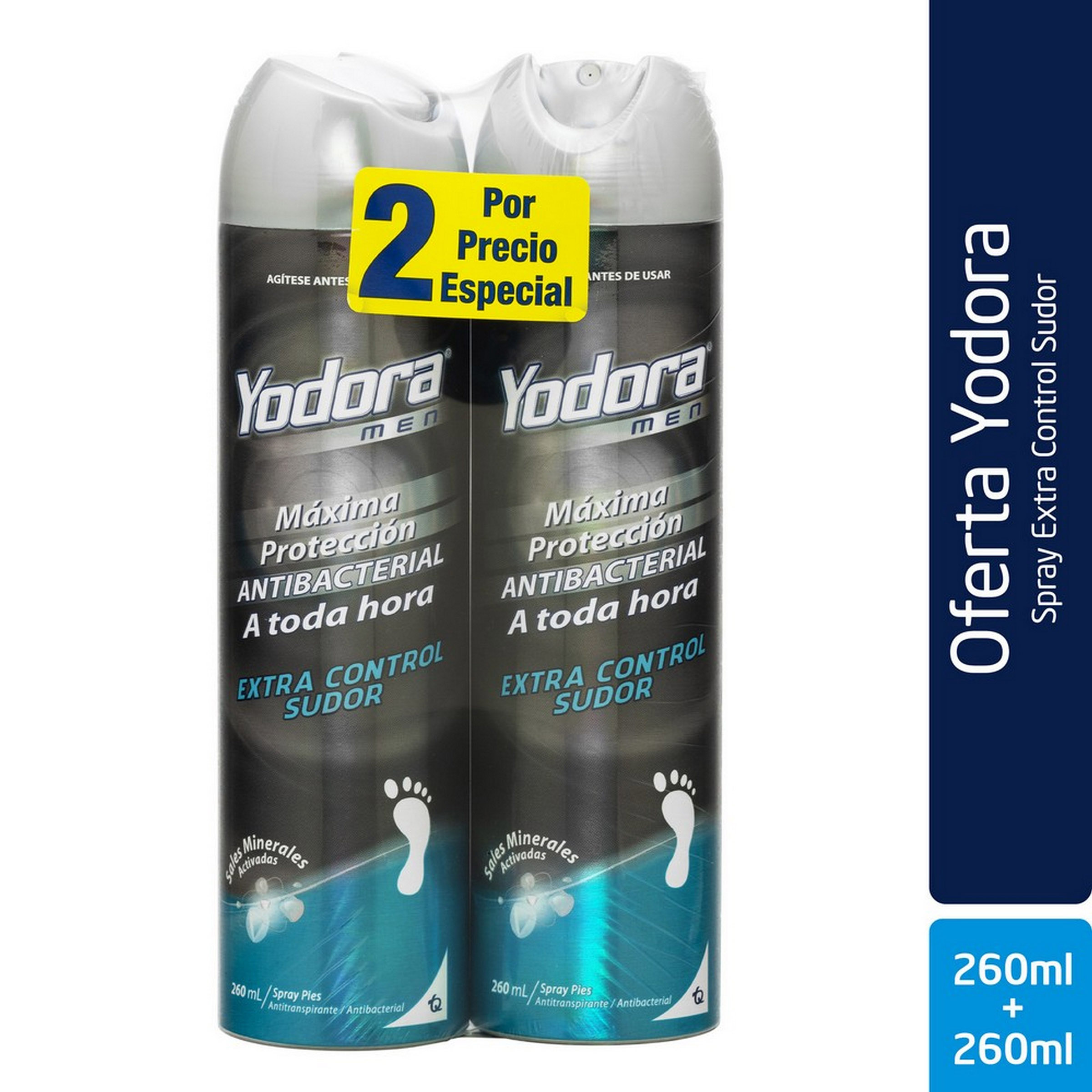 Yodora Pies Spray 260 ml Pack 2