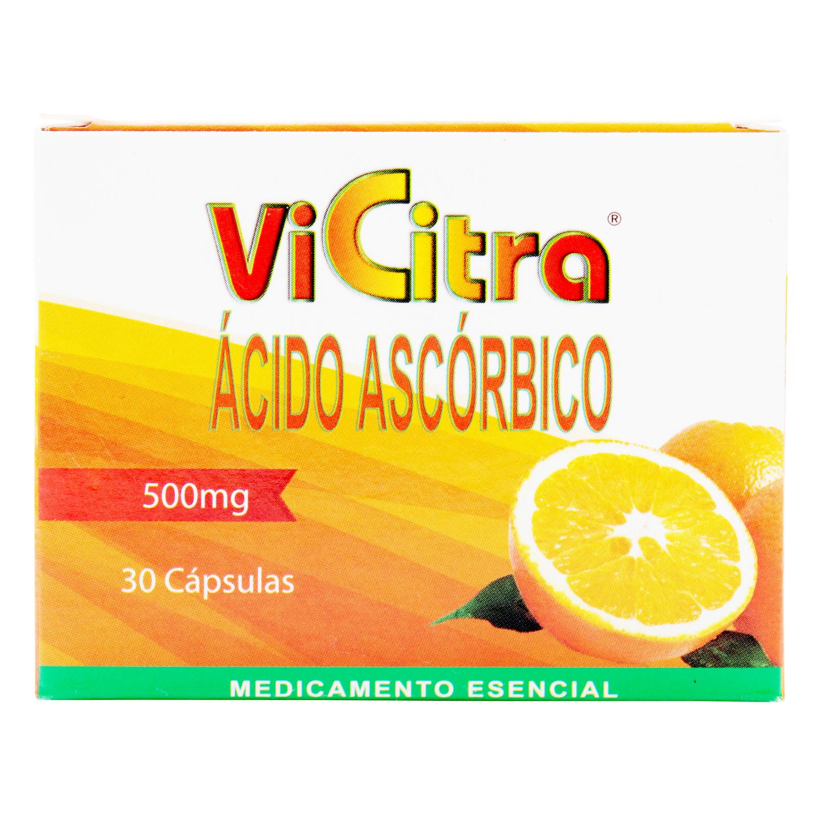Vitamina C Vicitra 500 mg – 30 cápsulas