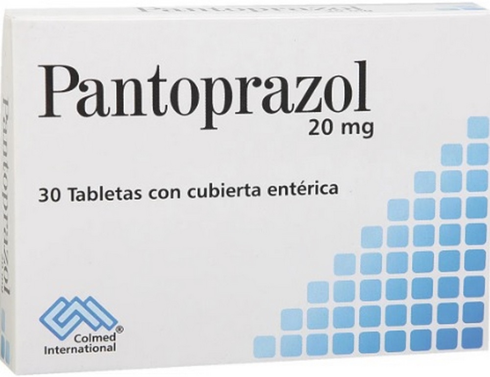 Pantoprazol 20 mg – 30 tabletas