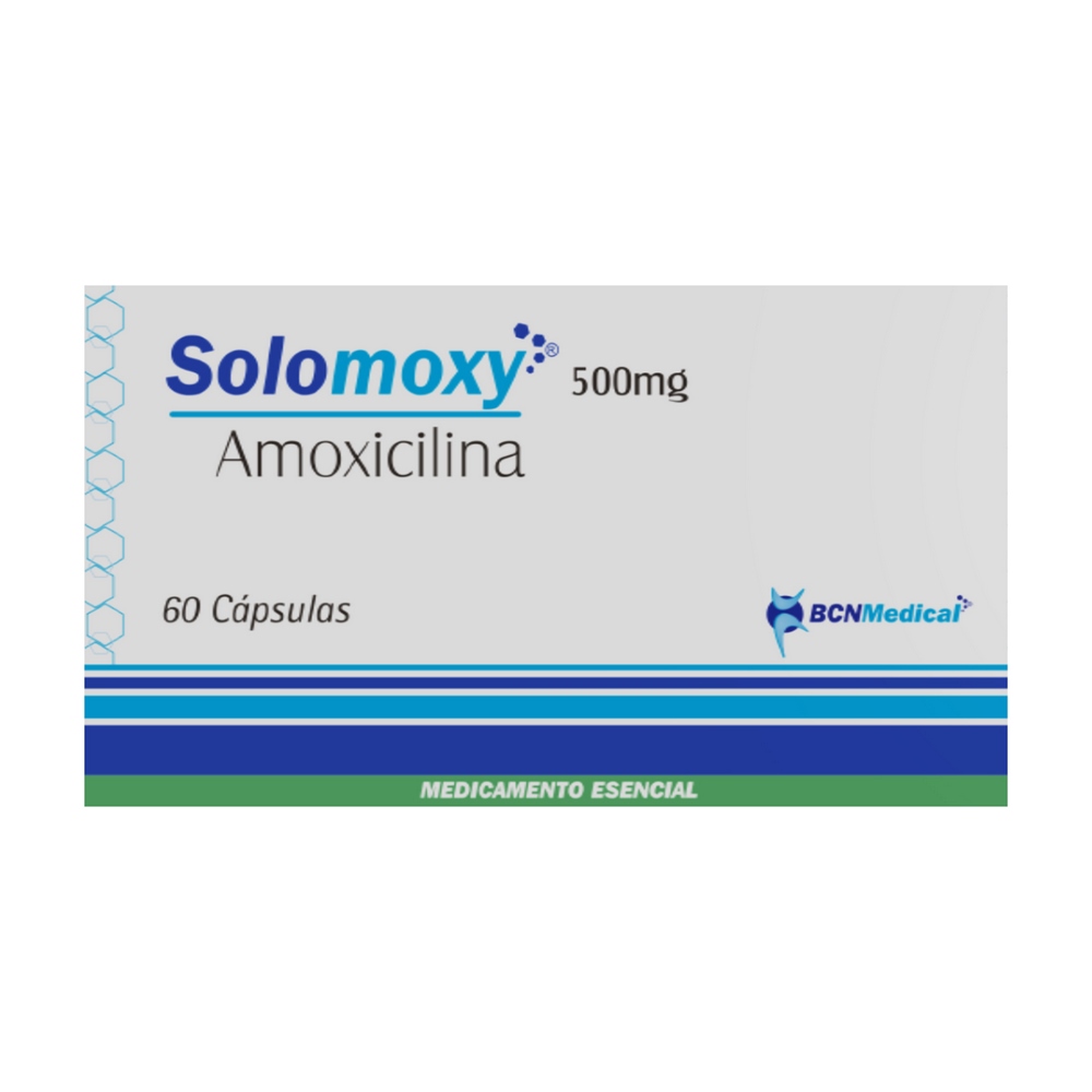Amoxicilina 500 mg - 60 cápsulas