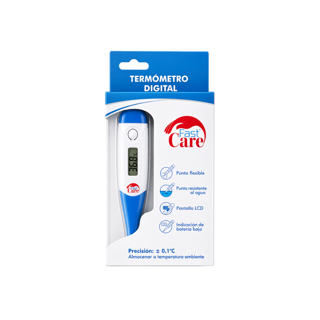 Termómetro Digital FAST CARE ICOM
