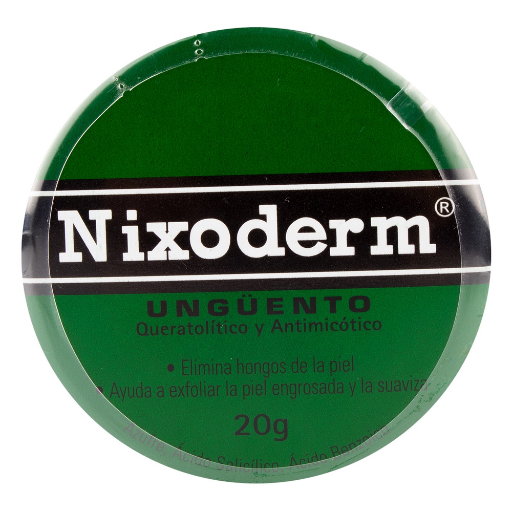 Nixoderm Ungüento 20 g - azufre, benzoico y salicílico