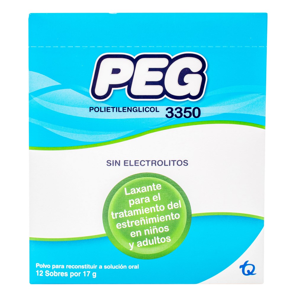 PEG 3350 12 SOBRES POLIETILENGLICOL