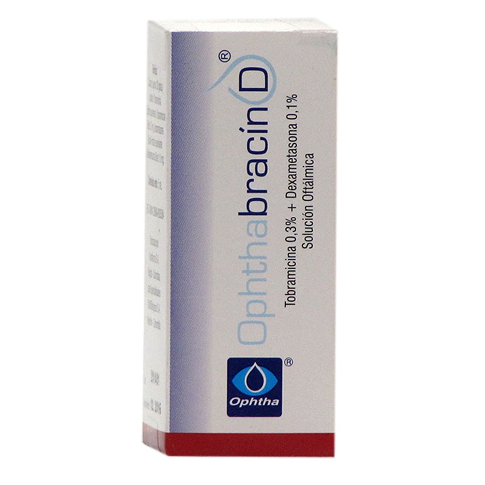 OPHTHABRACIN D GOTAS 5 ML – Tobramicina-Dexametasona