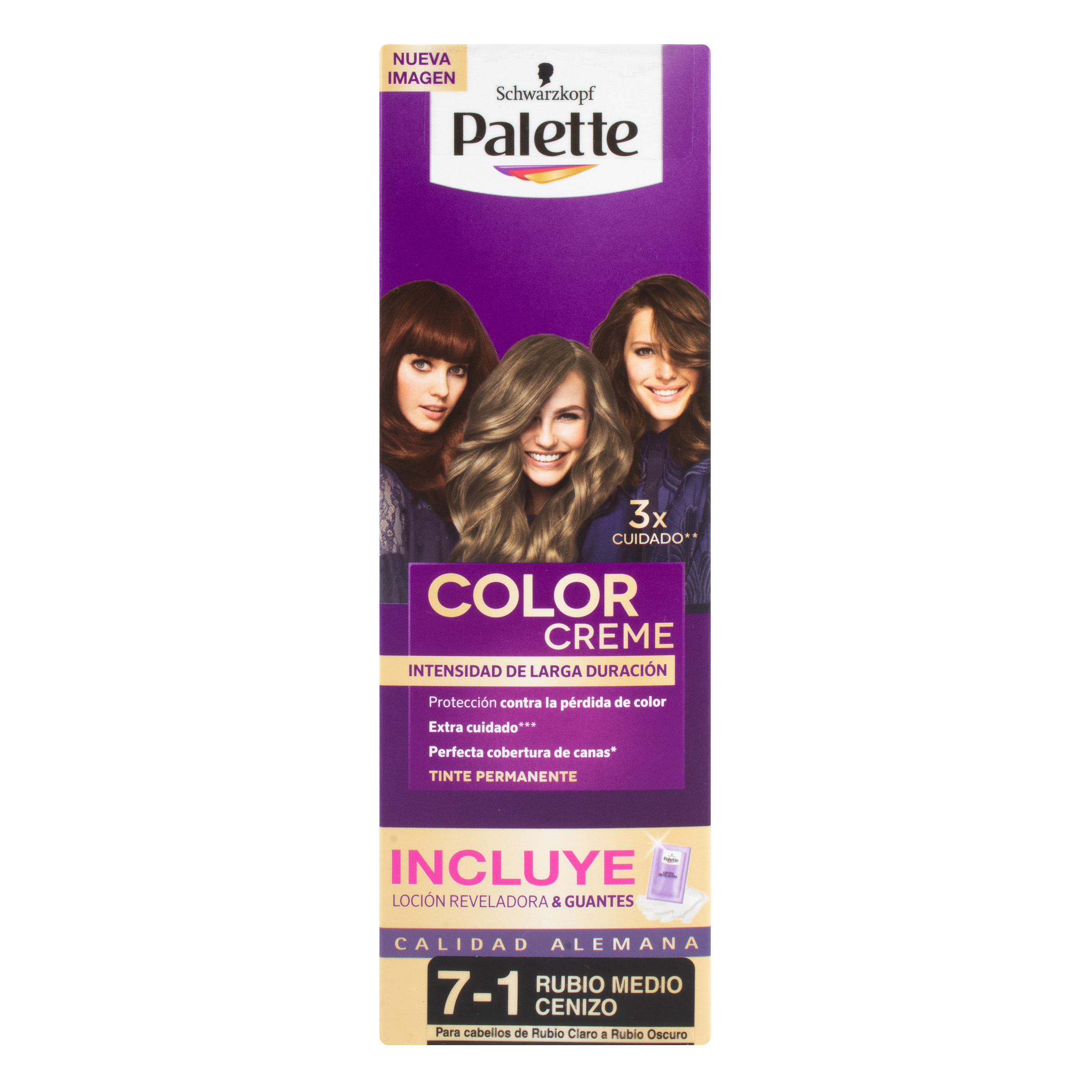 Palette Color Crema Tubo 71 – tinte para cabello