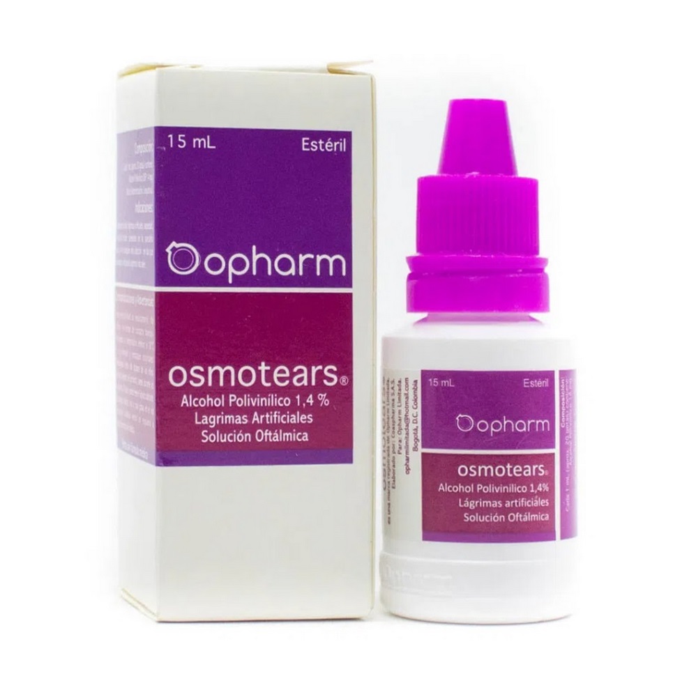 OSMOTEARS 14 mg Solución Oftálmica 15 ml – Alcohol Polivinílico