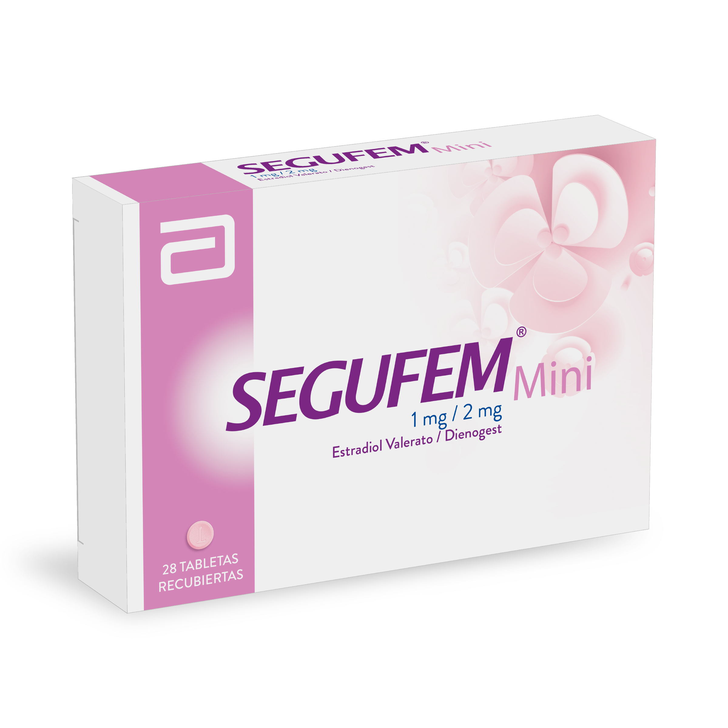 Segufem Mini 28 tabletas – Estradiol y Dienogest