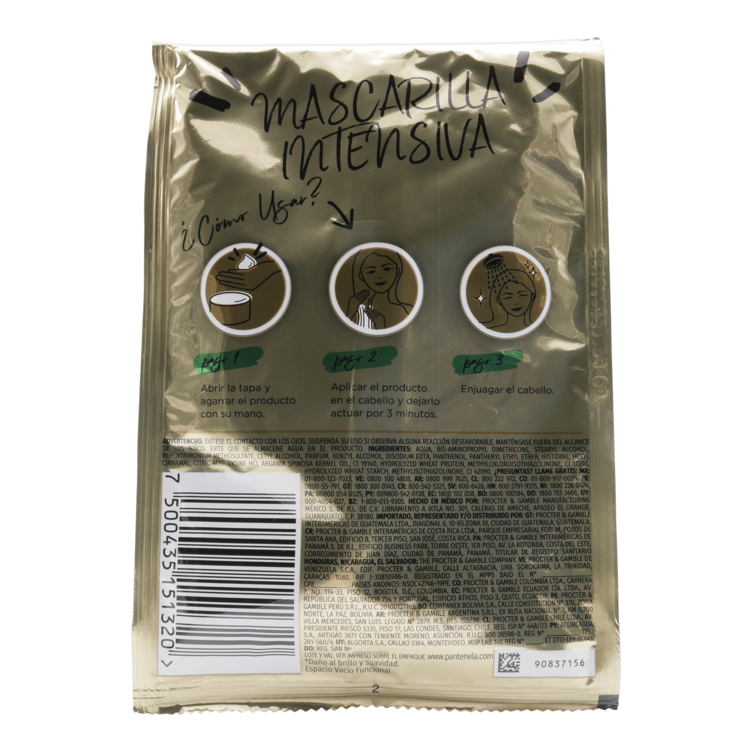 Tratamiento Pantene Restauración 30 ml