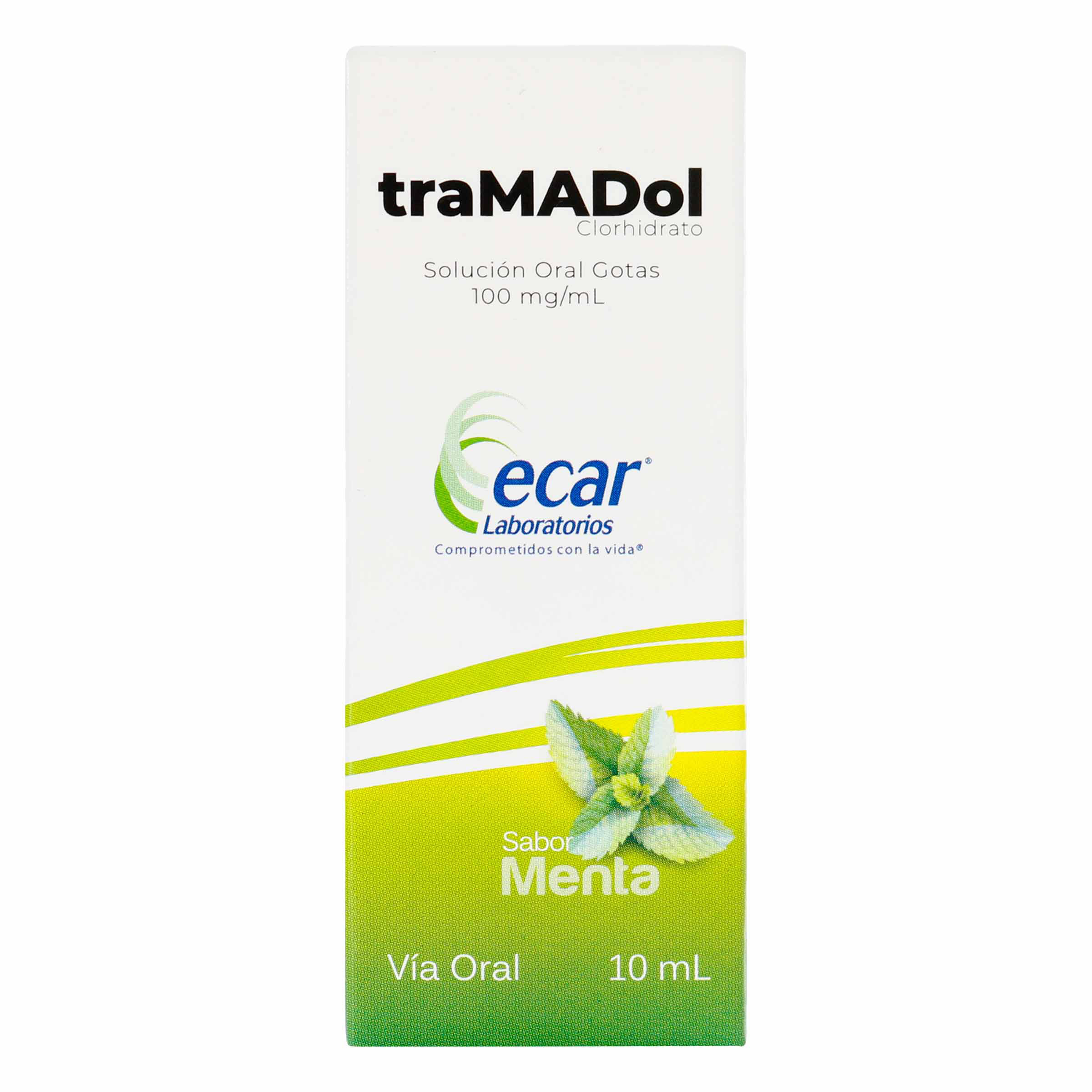 Tramadol clorhidrato gotas 100 mg 10 ml ECAR
