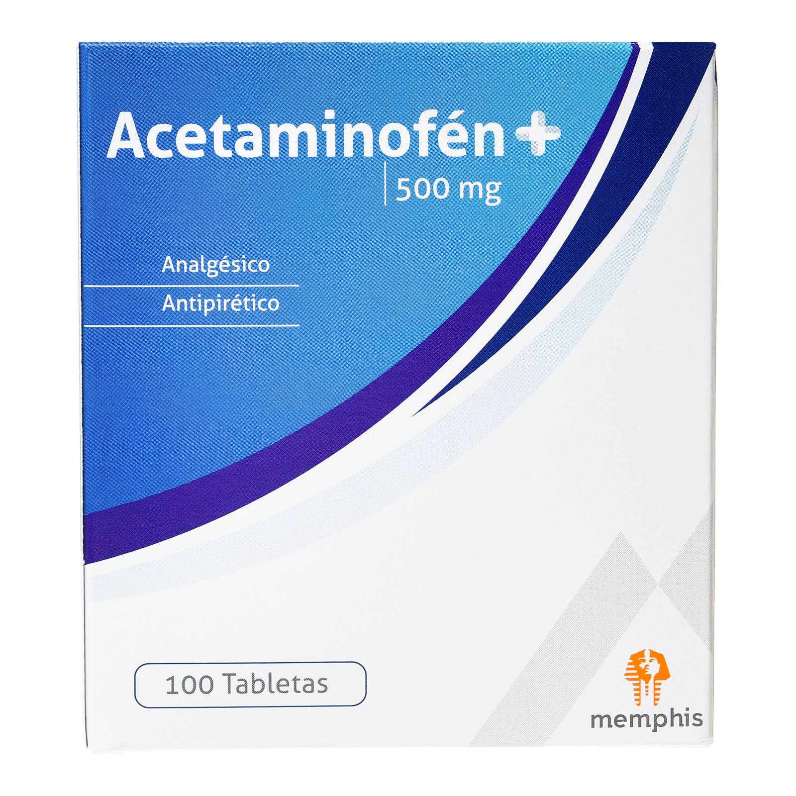 Acetaminofén 500 mg – 100 tabletas
