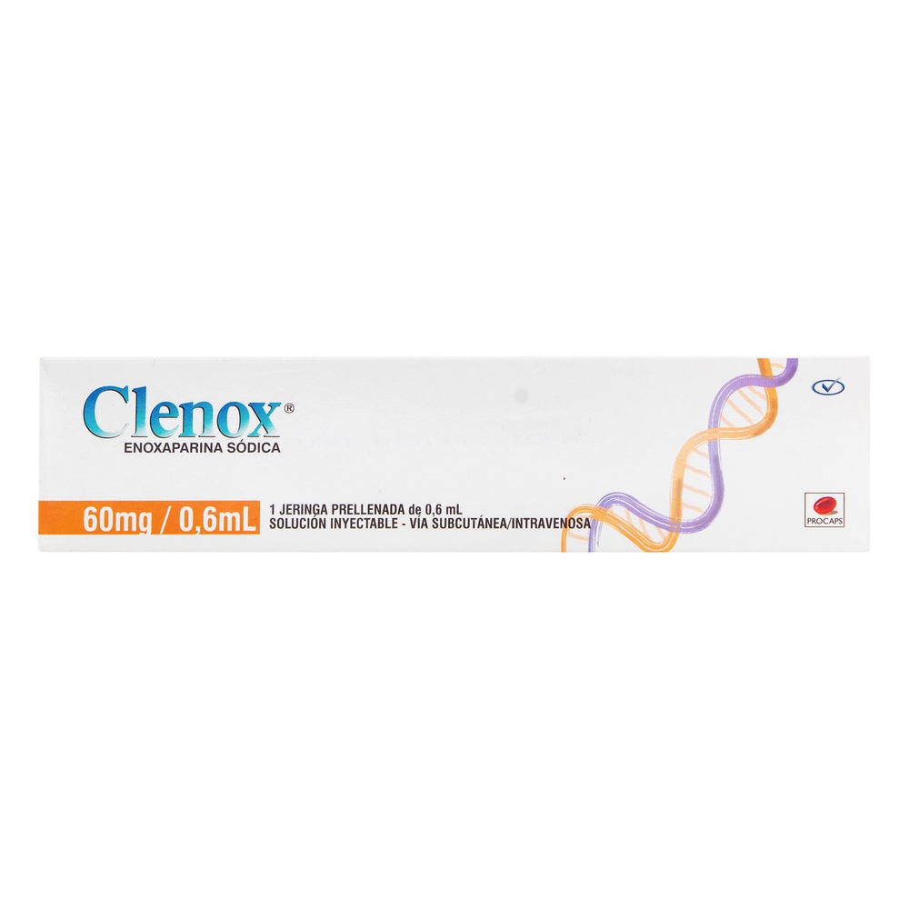 CLENOX 60 mg – jeringa prellenada (enoxoparina)