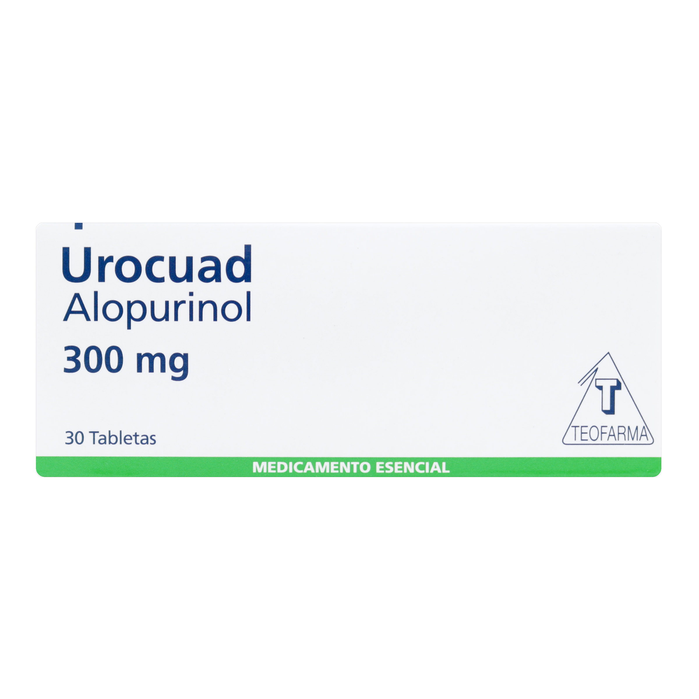 UROCUAD 300 mg – 30 tabletas (Alopurinol)