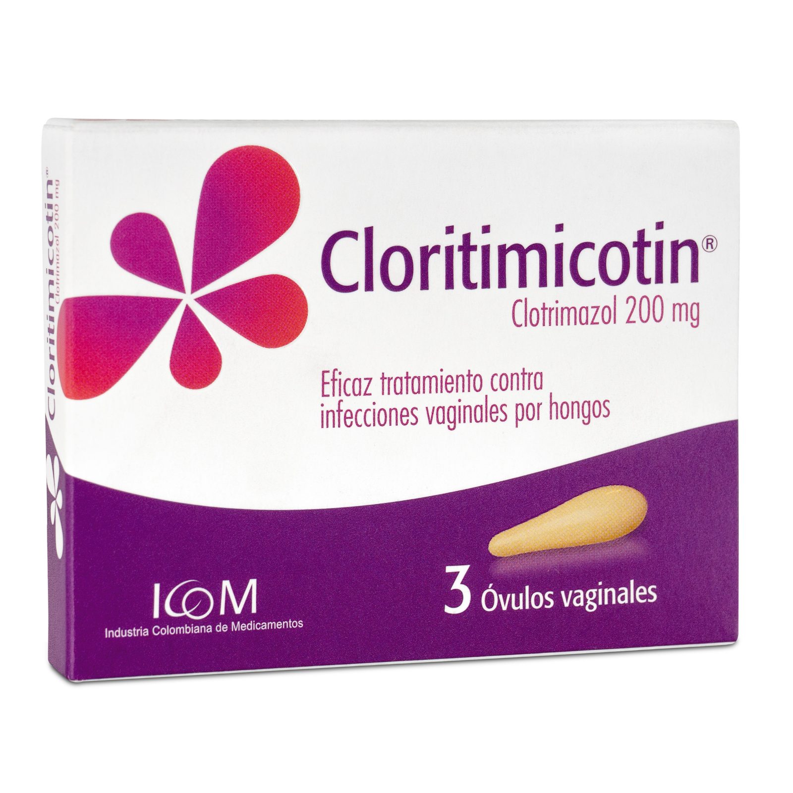 Cloritimicotín 3 óvulos vaginales – Clotrimazol ICOM