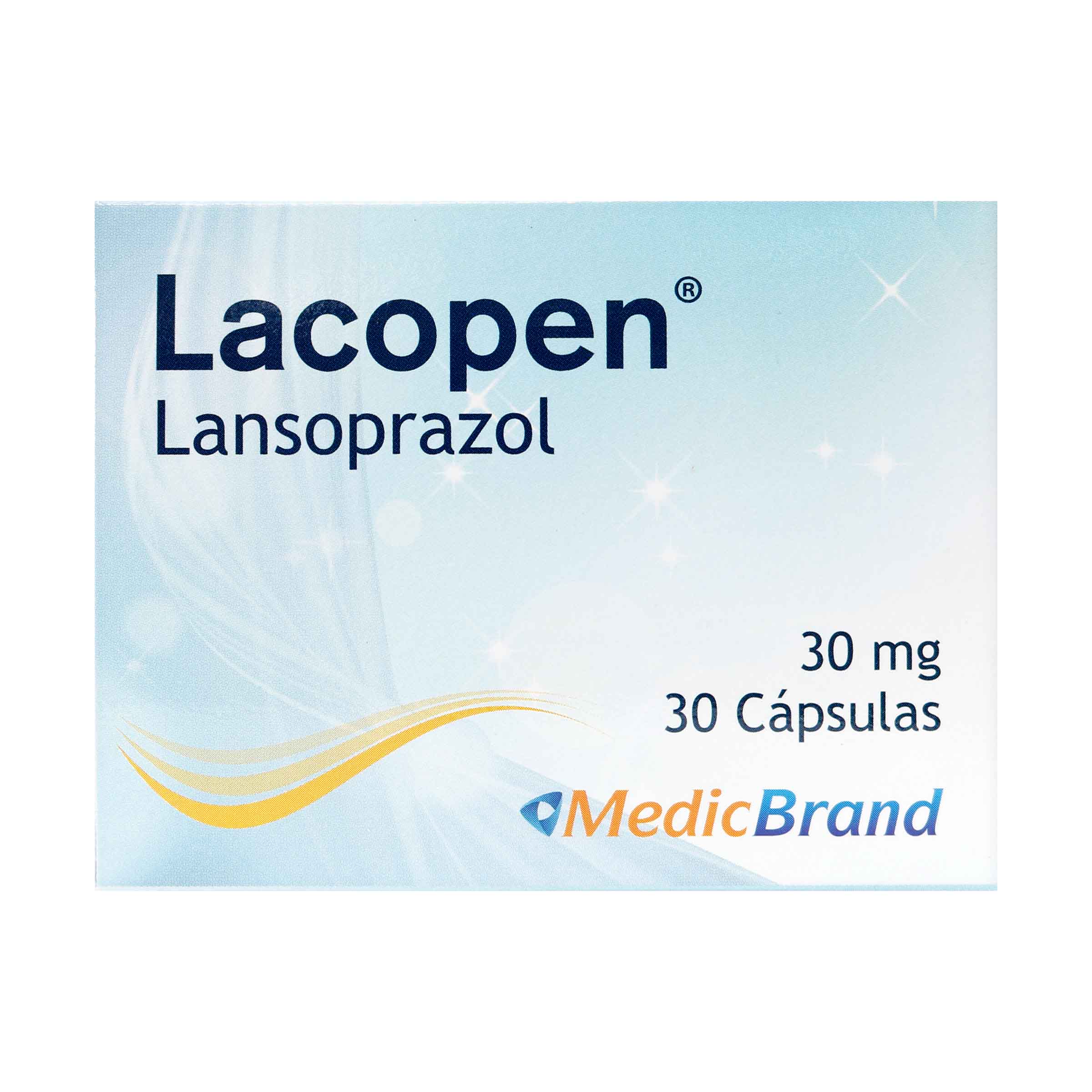 LACOPEN 30 mg - 30 cápsulas | GENERAL