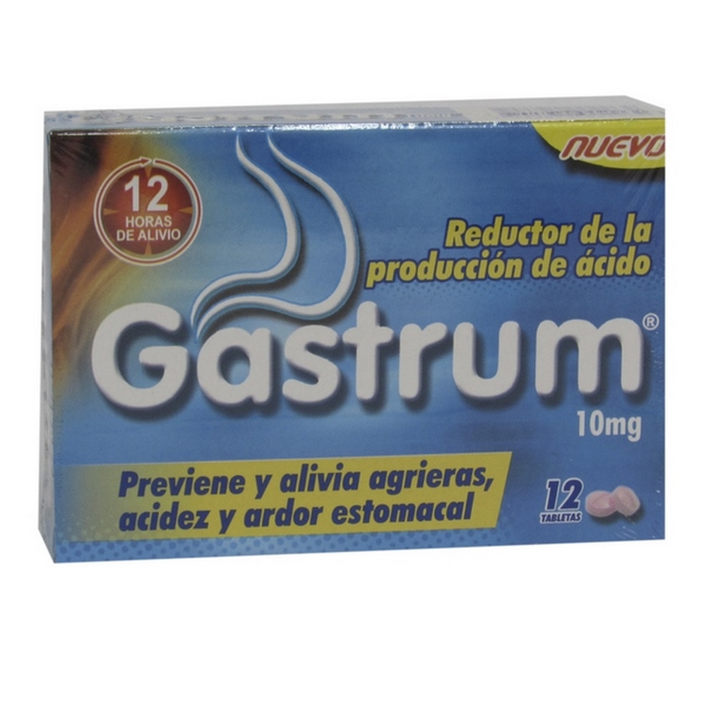 Gastrum 10 mg – 12 tabletas