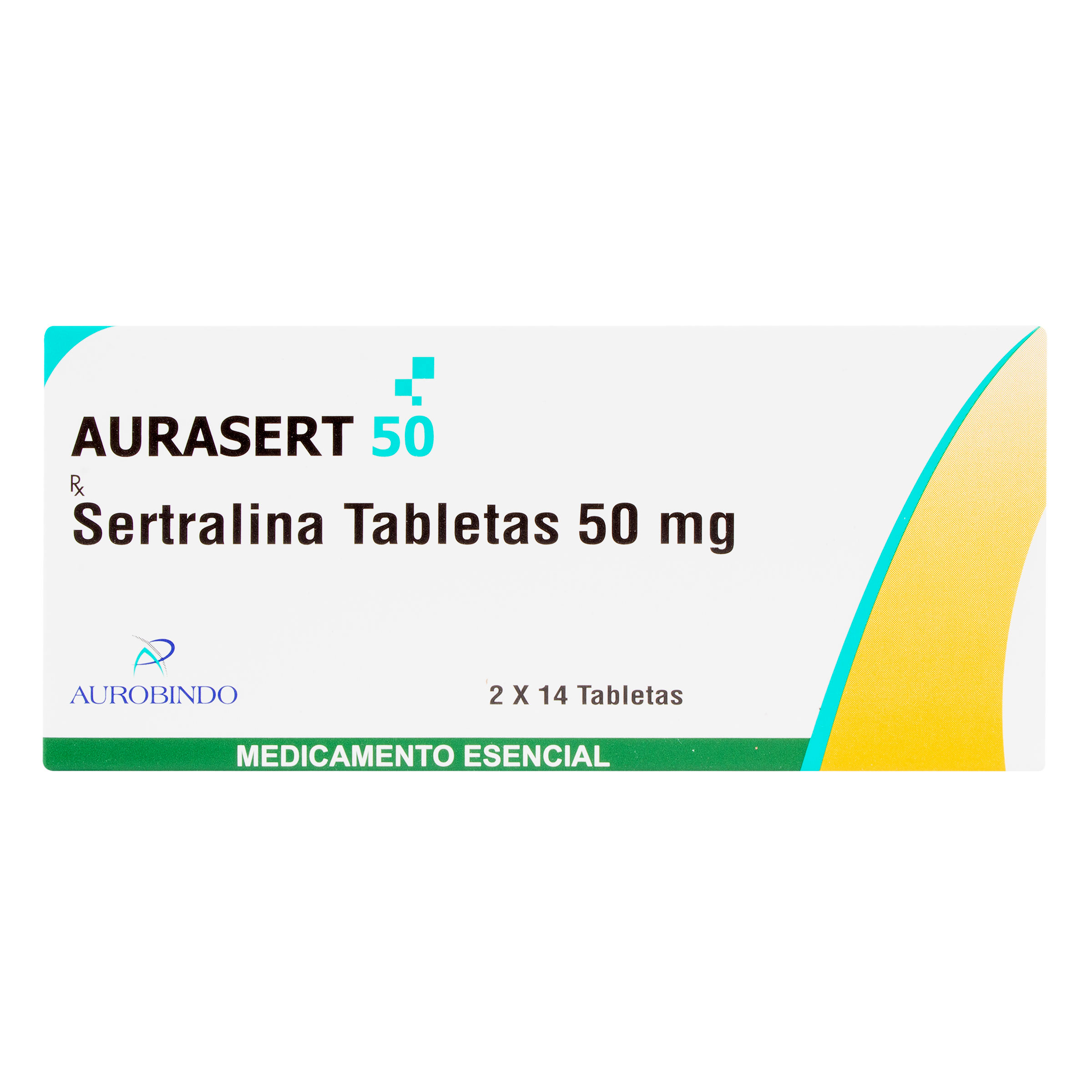 Sertralina 50 mg – 28 tabletas AURASERT