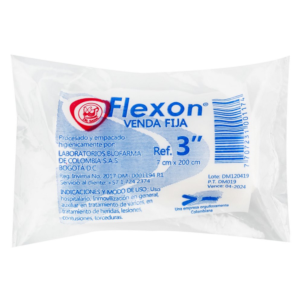 Venda Fija Flexon 3x5 – Vendas Fijas BloFarma Colombia