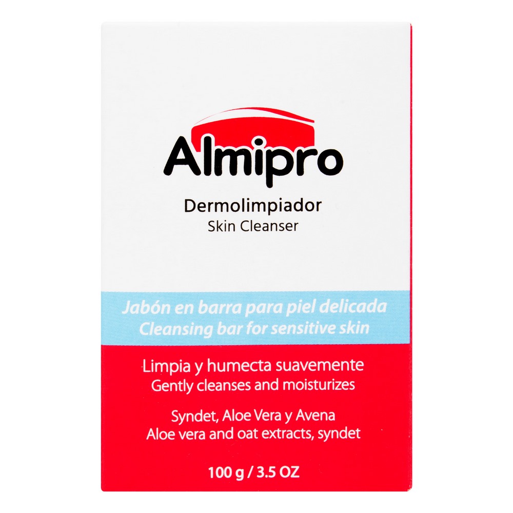 Jabón Almipro Dermolimpiador 100 g | Barra