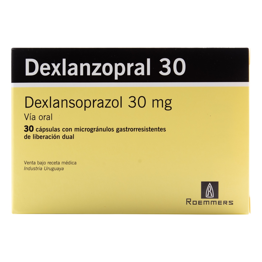 Dexlansoprazol 30 mg - 30 cápsulas