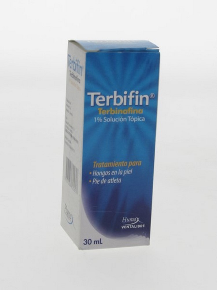 Terbinafina 1% solución tópica 30 ml - Humax