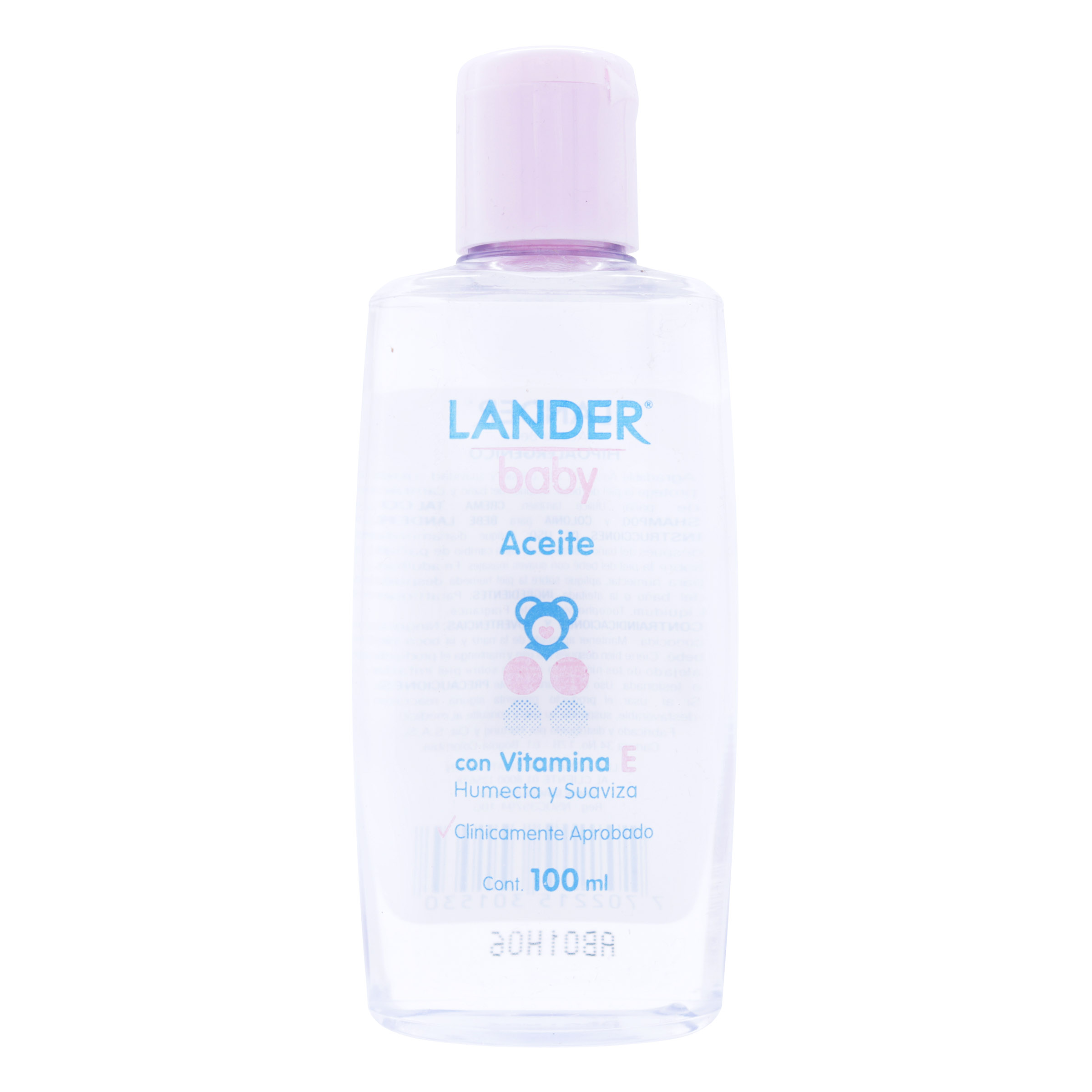 Aceite Lander Baby Vitamina E 100 ml - Hartung y CIA S.A.