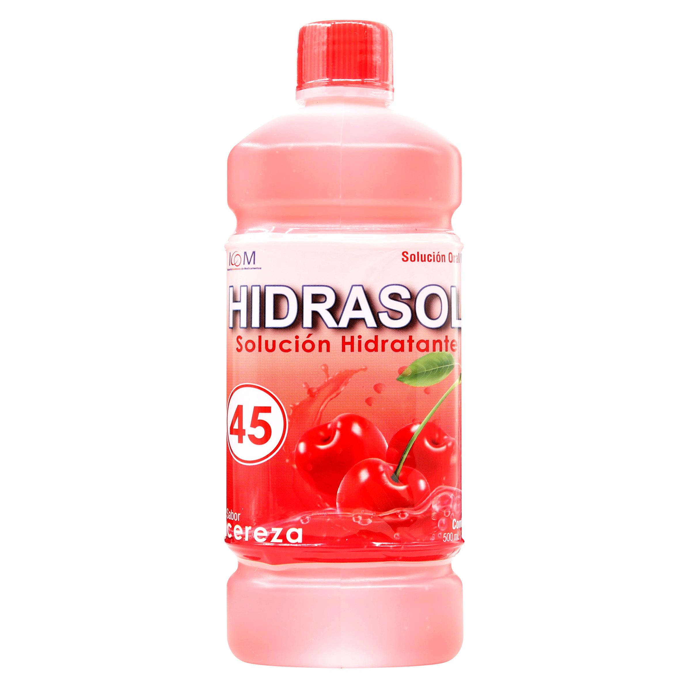 Hidrasol 45 Cereza 500 ml – Suero Oral ICOM