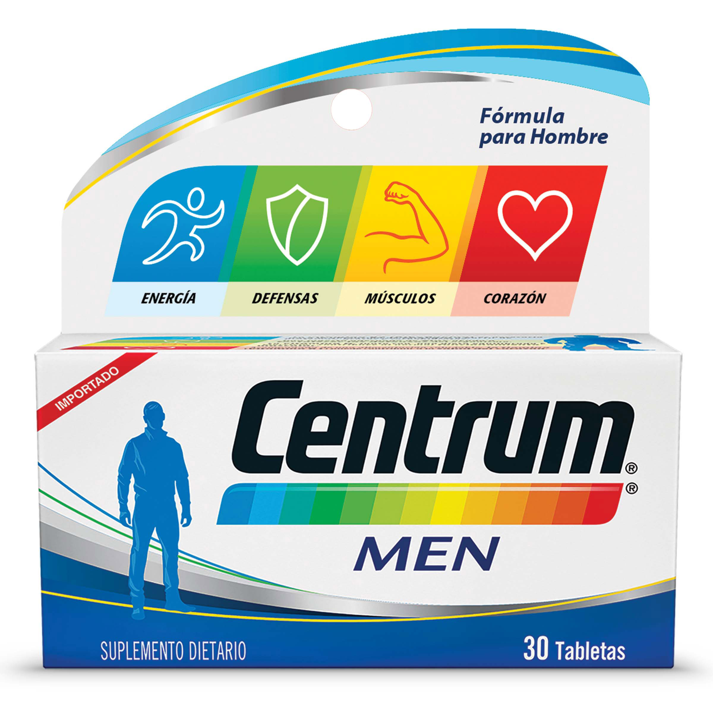 Centrum Men 30 tabletas multivitamínico