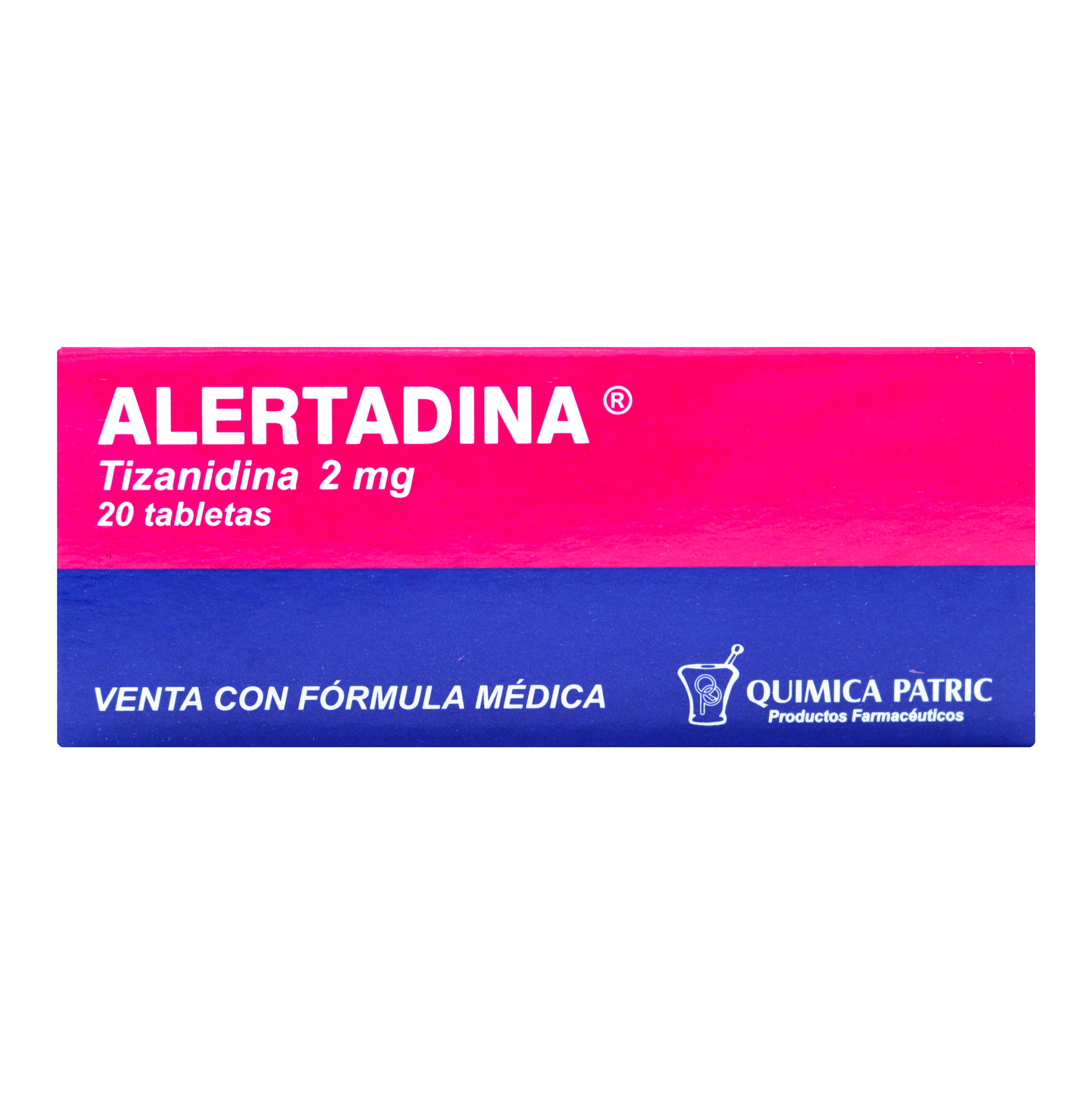 Alertadina 2 mg - 20 tabletas