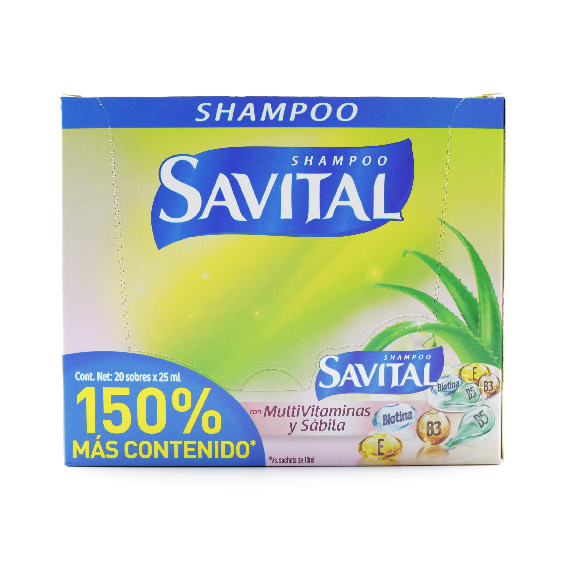 Savital Multivitam Sábila Champú 25 ml