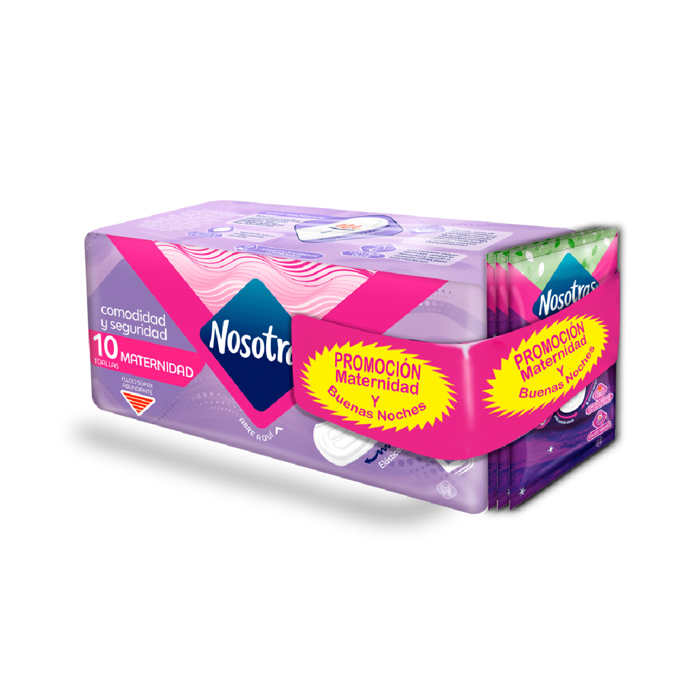 Toallas de Maternidad Nosotras – Paquete 10 + 3