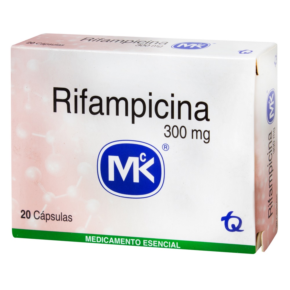 Rifampicina 300 mg – 20 cápsulas MK Rifampicina