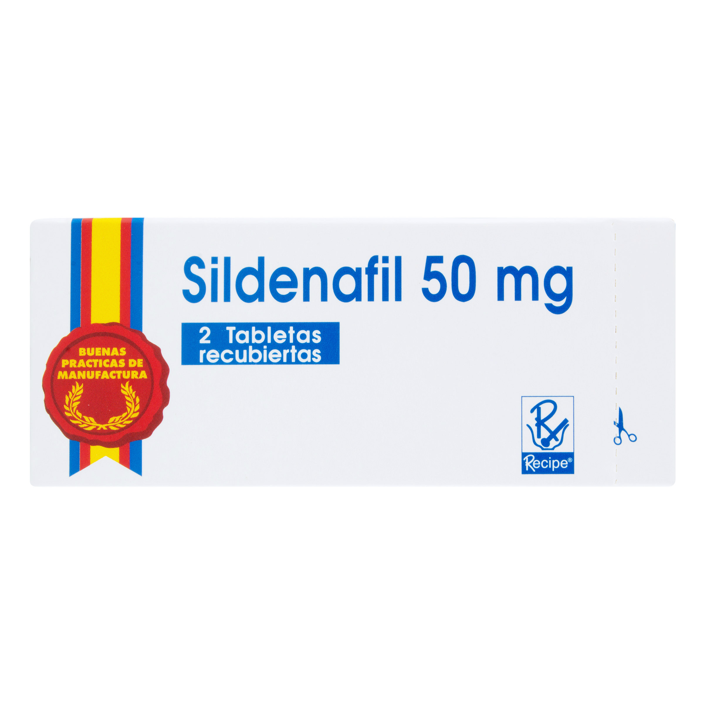 Sildenafil 50 mg – 2 tabletas RC (BUSSIE S.A.)
