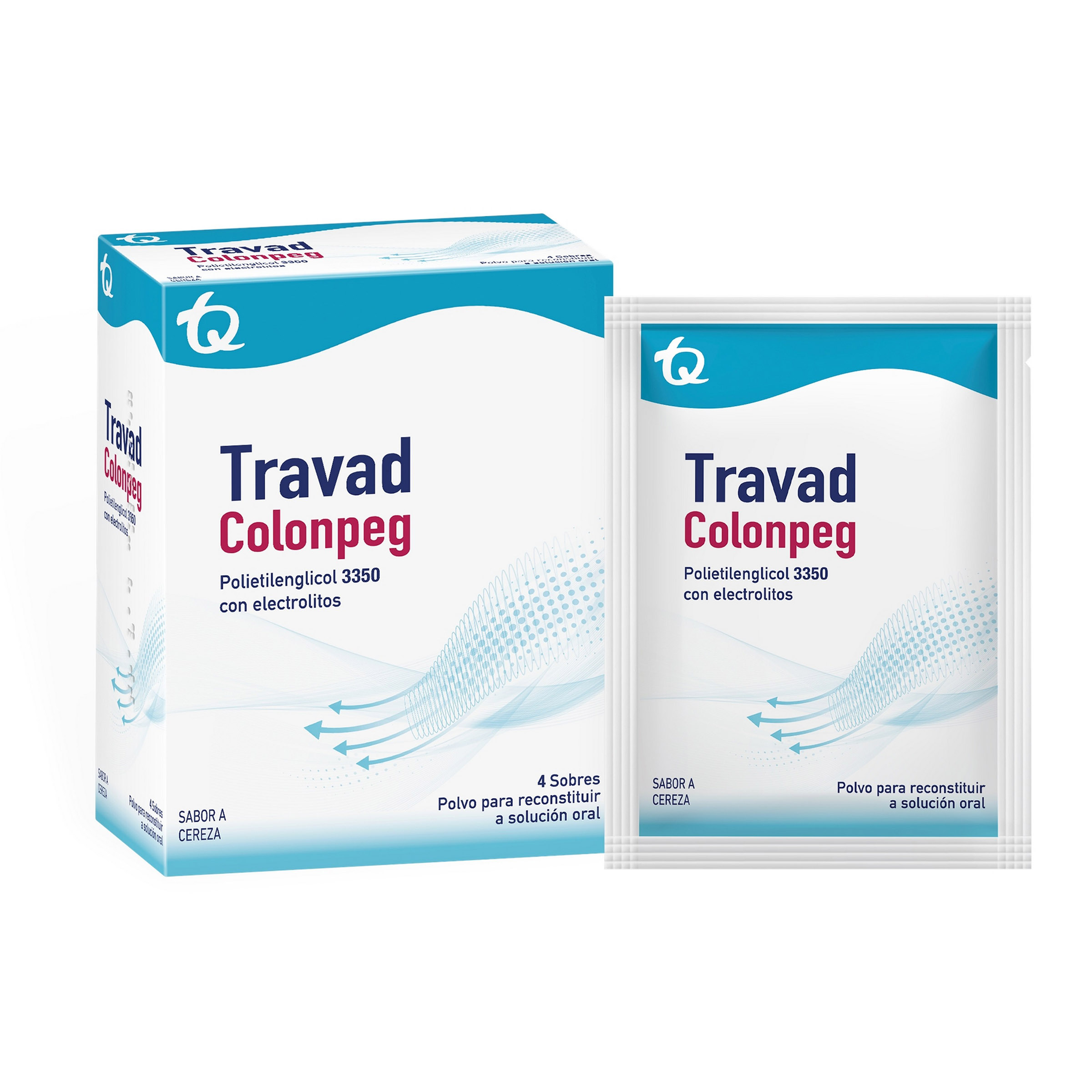 Travad Colon PEG 4 sobres - polietilen glicol