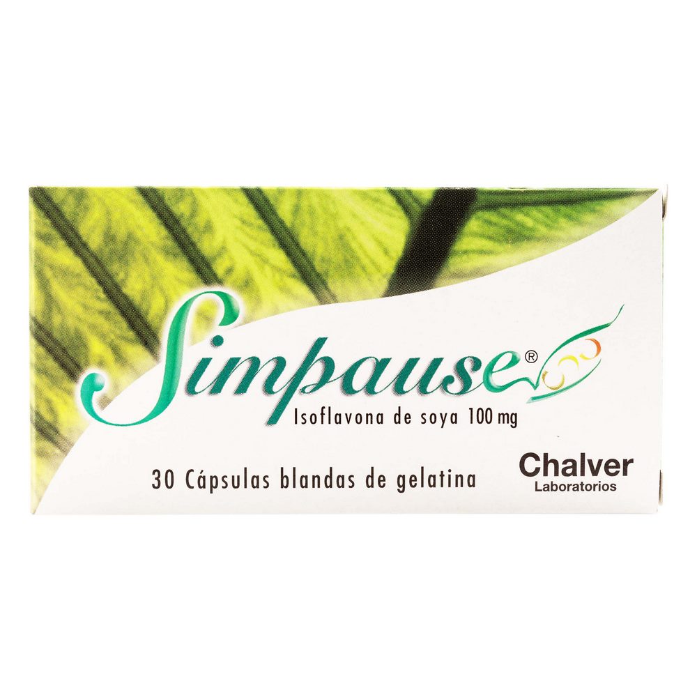 SimPause 100 mg – 30 cápsulas (isoflavonas)