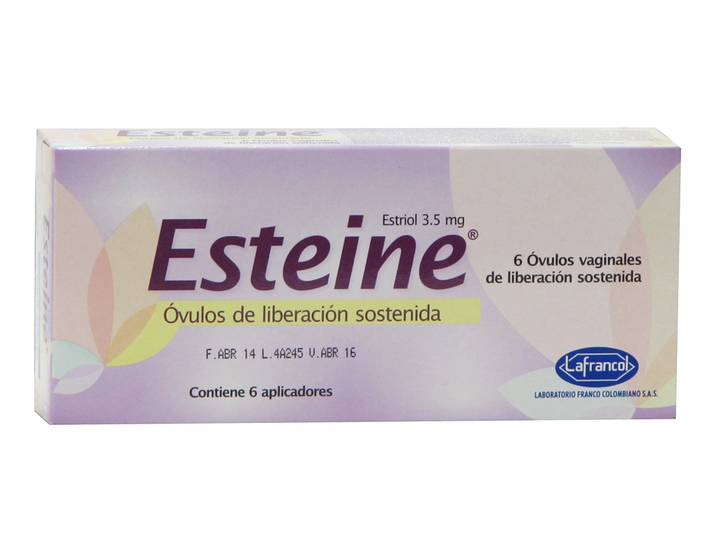 Esteine 3.5 mg ovulos vaginales – 6 unidades (Estriol)