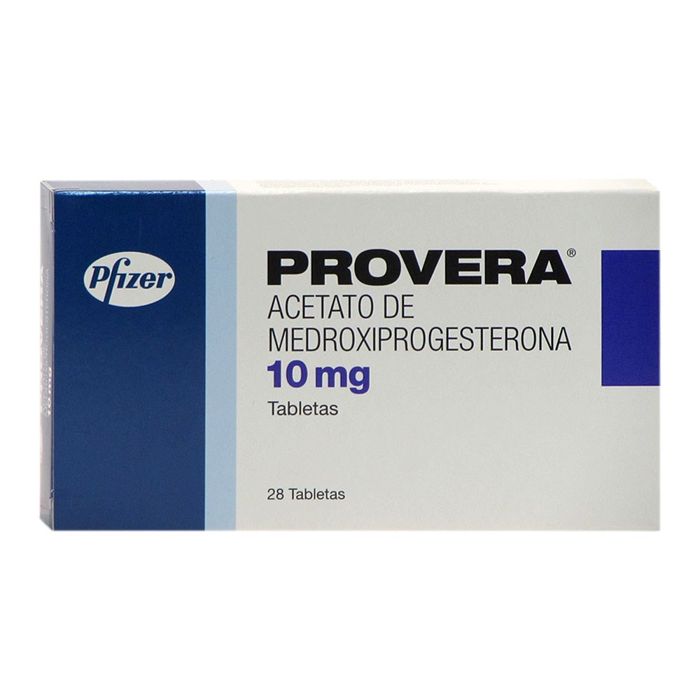 Provera 10 mg – 28 tabletas